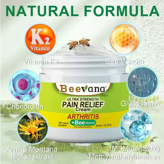 BeeVana🐝 Crema Multiusos con Veneno de Abeja🐝🤯