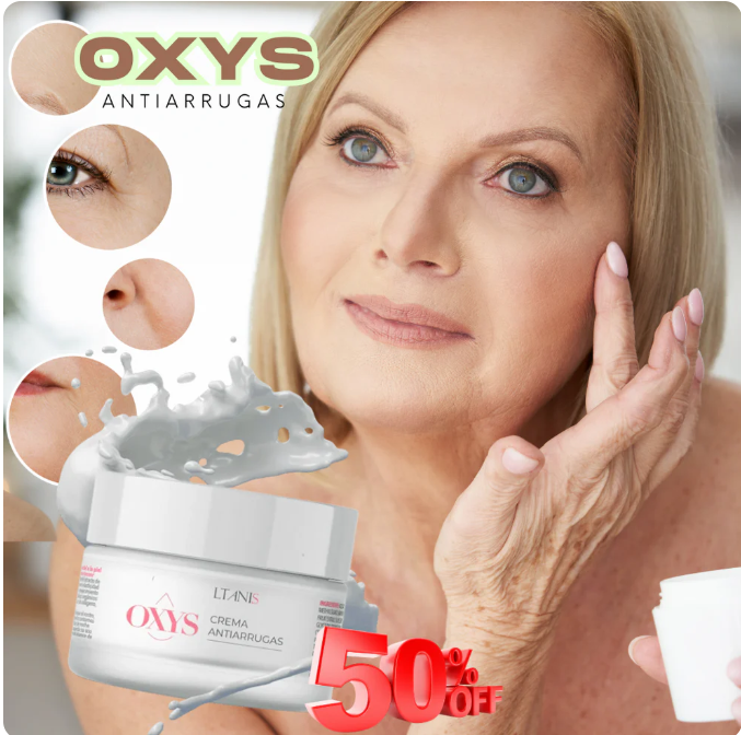 2X1 OFERTA ESPECIAL™ OXYS🤯😍 Crema Antiarrugas👍 Resultados en 10 días😱😱