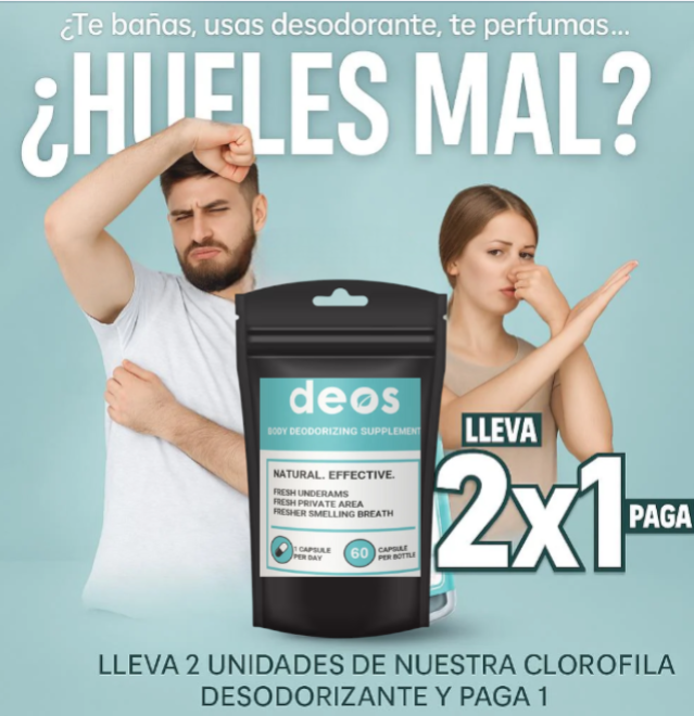 Deos 💊 Desodorante Corporal - OFERTA 2X1😱😱😱